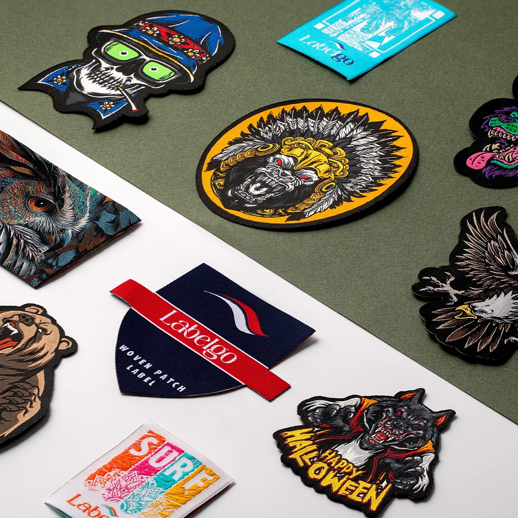 Panoramica Assortimento Patch e Toppe – realizzato da LabelGo